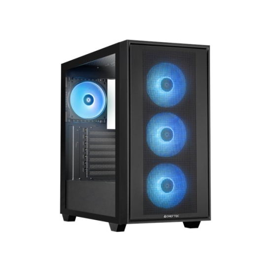 Chieftec GS-03B-OP Hunter 3 Midi 4x ARGB Fans